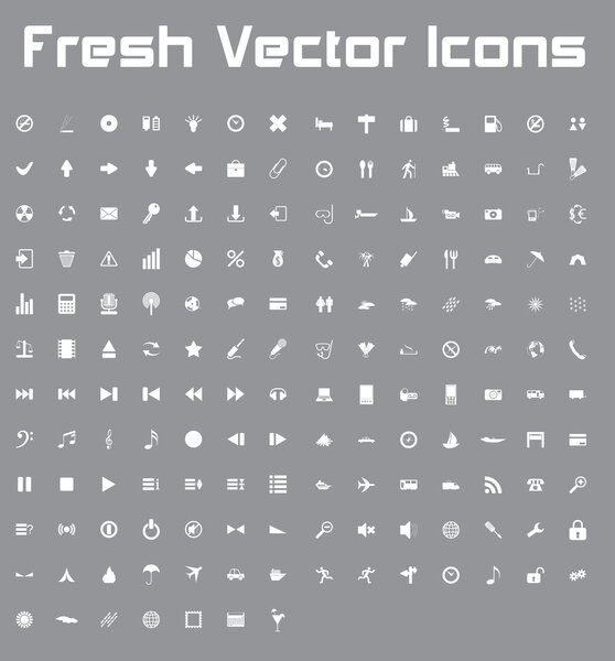 Fresh Vector Icons (light version)