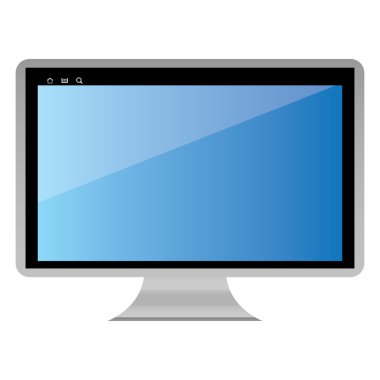vektör monitör