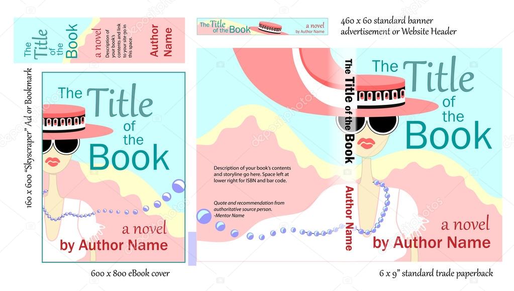 Chick Lit Book COVER Design for Writers Stock Vector Image by