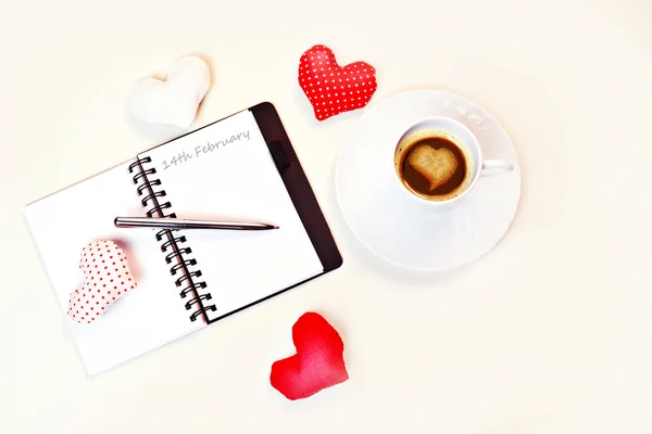 Amore e caffè — Foto Stock