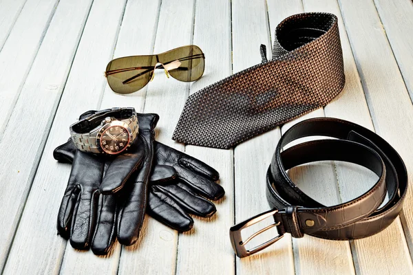 Accessories for man Stockfoto
