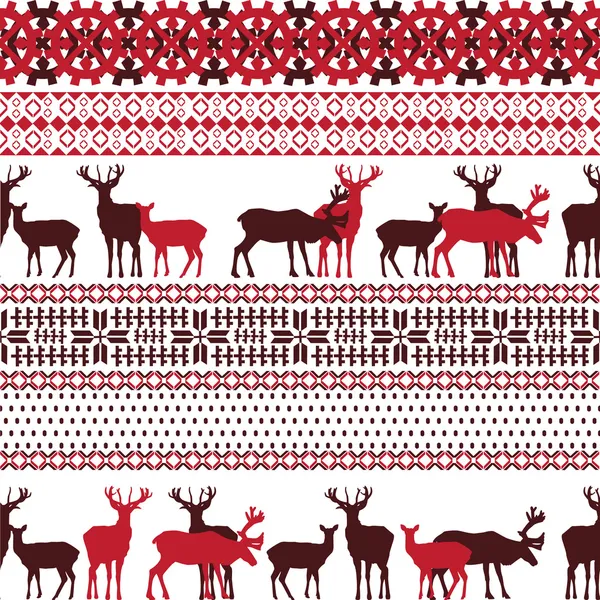 Lapland thema textuur — Stockvector