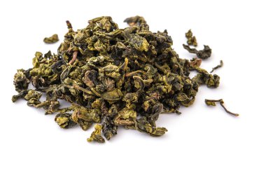Dry oolong tea leaves clipart
