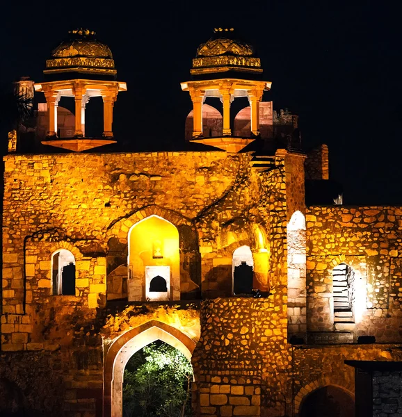Ancienne fortification en Inde — Photo
