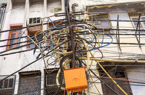 インドの電柱 — ストック写真