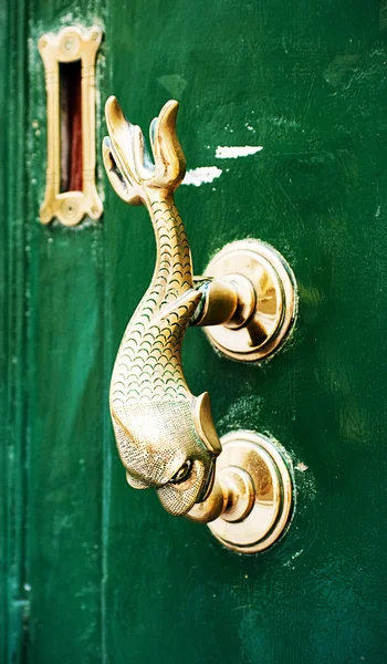 Fish shaped door stopper, Malta — Stock Photo, Image