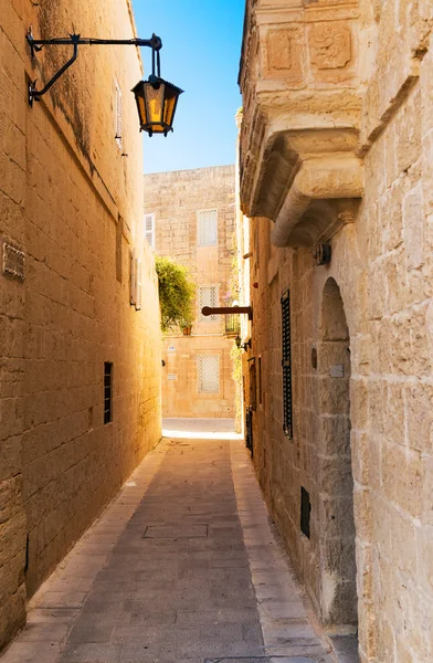 Mdina - stille stadt malta — Stockfoto