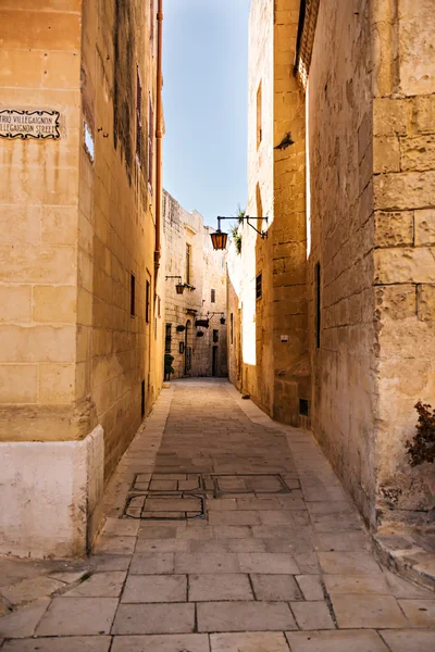 姆迪纳-马耳他沉默的城市 — 图库照片