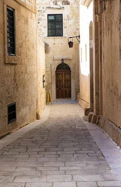 Місті Mdina - silent Мальти — стокове фото