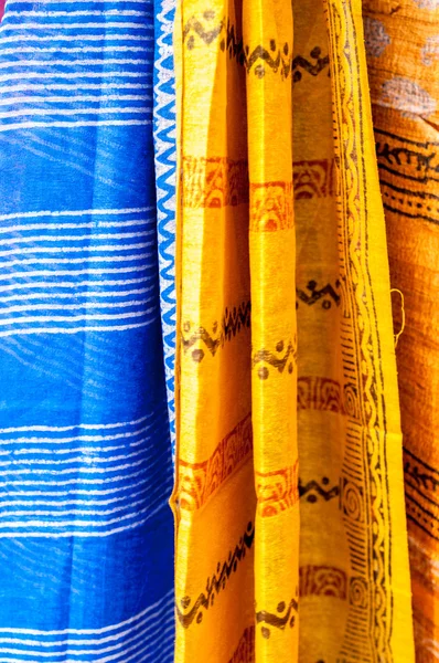 インドの sarees のクローズ アップ — ストック写真