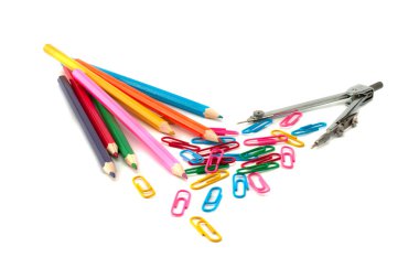 Zımba kalemler ve pergel