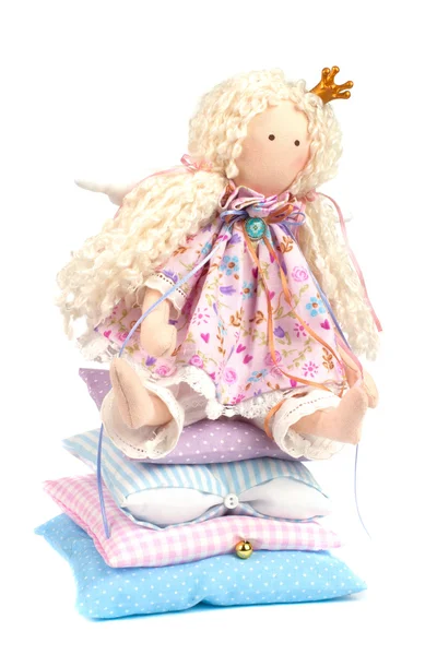 Handmade doll Stock Image