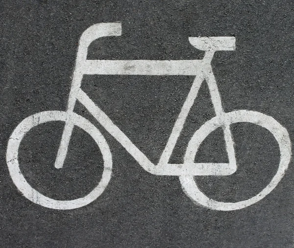 自転車標識 — ストック写真