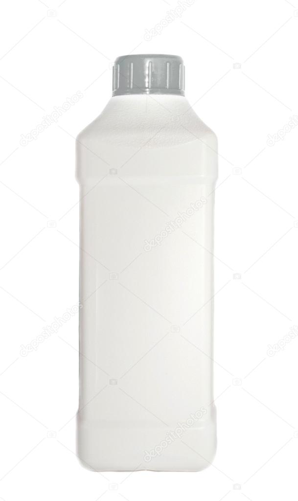Empty plastic bottle