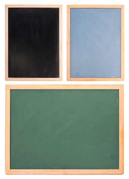 Set of chalkboards — Stock Photo, Image