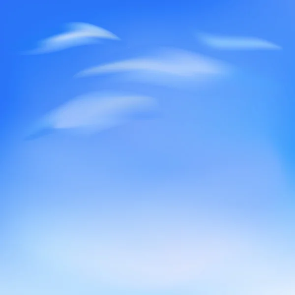 Himmel mit weichen Wolken — Stockfoto
