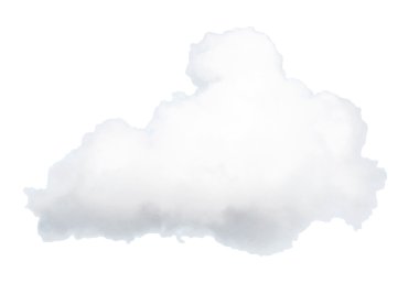 Cloud isolated clipart