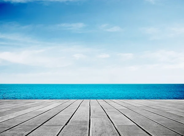 Wooden pier — Stock Photo, Image