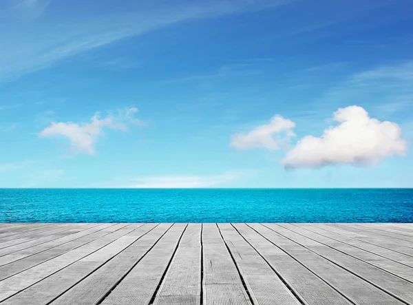 Muelle de madera — Foto de Stock