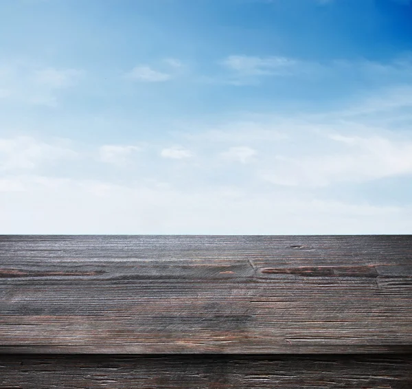 Mesa al aire libre — Foto de Stock