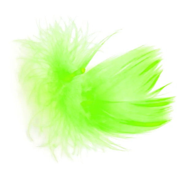 Pluma amarilla — Foto de Stock