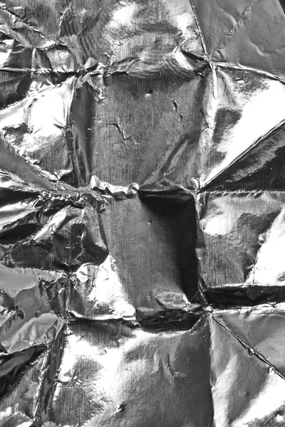 Crushed foil — Stock Photo, Image