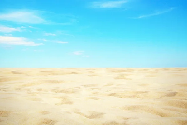 Céu e areia — Fotografia de Stock