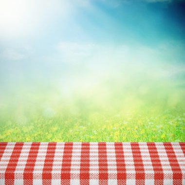 doğa üzerinde piknik