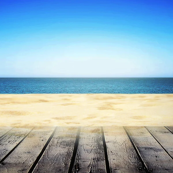 Playa de arena — Foto de Stock