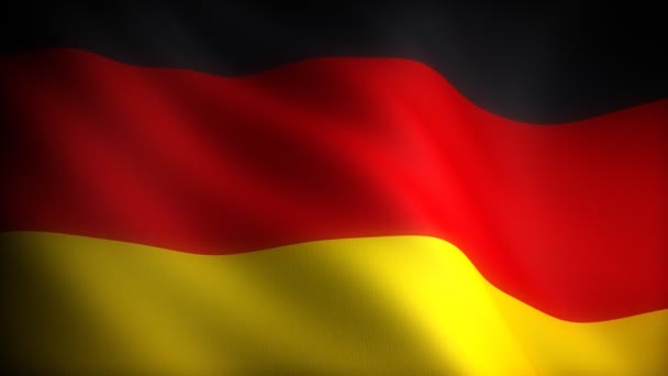 Almanya Bayrağı — Stok video