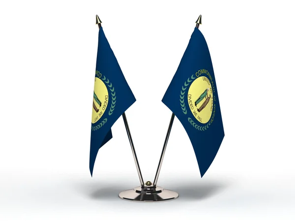 Miniatuur vlag van Kentucky (geïsoleerd) — Stockfoto