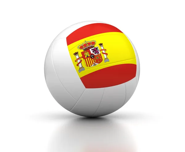 Spanish Volleyball Team — Stock Photo, Image