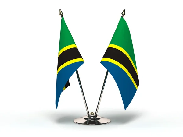 Bandera miniatura de Tanzania —  Fotos de Stock