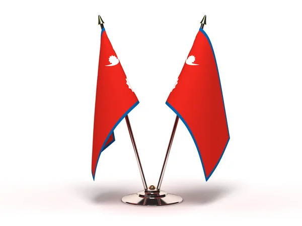 Miniaturowe flaga Nepalu — Zdjęcie stockowe