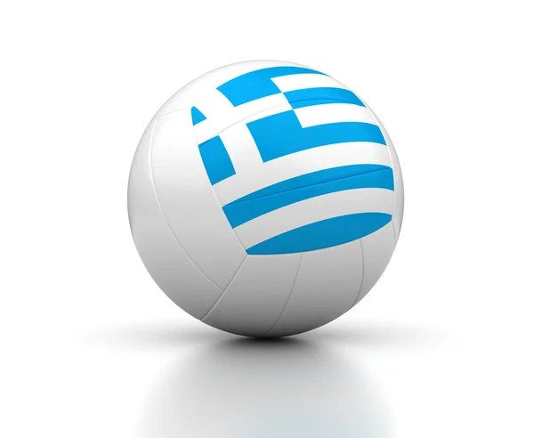 Griekse volleybalteam — Stockfoto