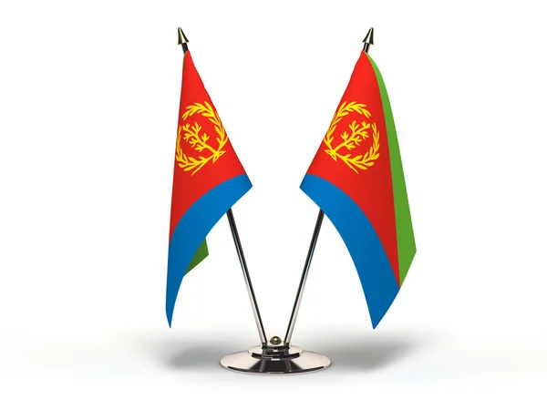 Miniatyr flagga eritrea — Stockfoto