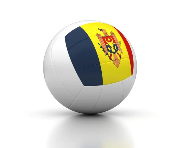 Equipo de Voleibol Moldavo — Foto de Stock