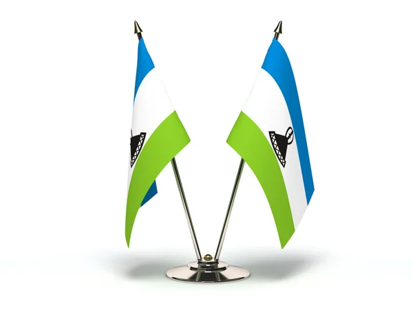 Drapeau miniature du Lesotho — Photo