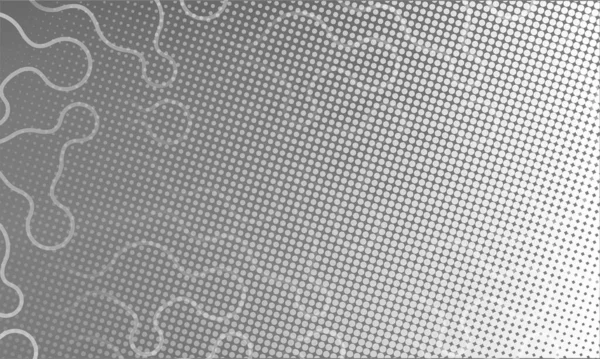 Sfondo monocromatico semplice effetto geometrico. Linea nera Halftone Wave Design. Grey Motion Graphic Illustration Carta da parati. Silver Business Texture sfondo della parete. — Vettoriale Stock