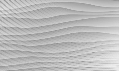 Tek renkli basit Geometrik Efekt Arkaplanı. Siyah Hat YarıTonlama Dalga Tasarımı. Gri Hareketli Grafik Resim Duvar Kağıdı. Gümüş İş Doku Duvarı Arkaplanı.