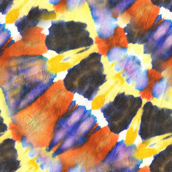Ελαφρύ Seamless Ethnic Ζωγραφική Τέχνης. Αφηρημένη Φυλετική Υφή. ,Multicolor Ethnic Watercolor Art. Ύφασμα Αφηρημένη γραβάτα — Φωτογραφία Αρχείου