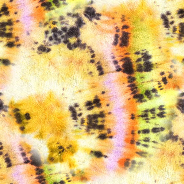 Seamless Modern Vibrant Cloth. Black Tribal Tie Dye, Light Picture Watercolor Creative Brush. Seamless Gradient — Stock Photo, Image