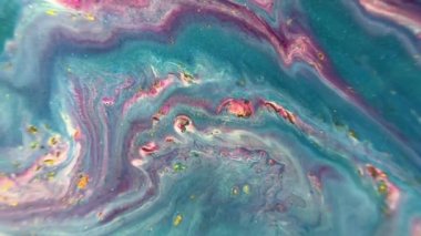 Pastel Sıvı Soyut Görüntü, Akış Boyası Sıvısı. Akrilik Sıvı Kapat, Sanat Çalışması Cyan Sıvı Rengi. Aqua Artistik Sıvı Suluboya Boyası. Turkuaz Sıvı Rengi