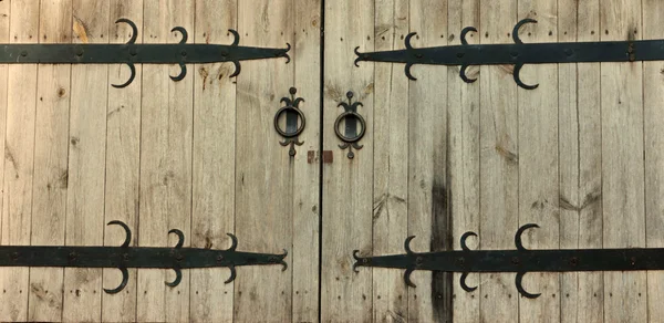 Mittelalterliche Tür lizenzfreie Stockbilder