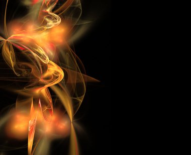 soyut fraktal desen. oluşturulan bilgisayar grafikleri.