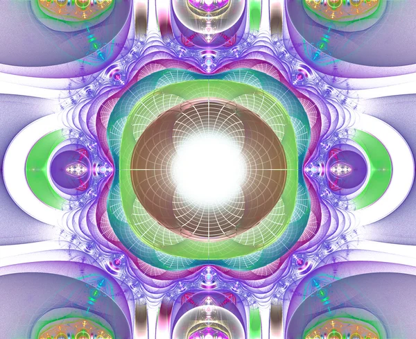 Abstract fractal pattern. Computer generated graphics. — Stock Photo, Image