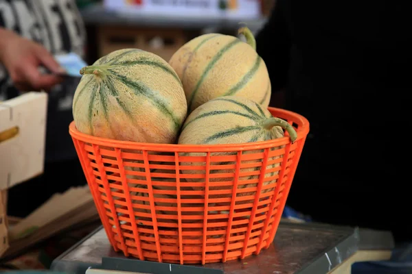 Melones dulce fragante —  Fotos de Stock