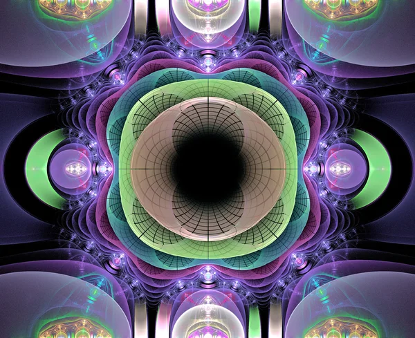 Abstract fractal pattern. Computer generated graphics. — Stock Photo, Image