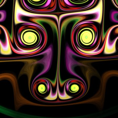 fraktal gizemli antik Tanrıça