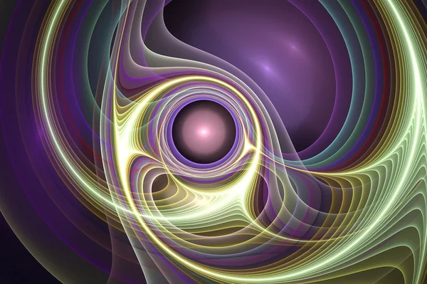 Abstract fractal pattern. Computer generated graphics. — Stock Photo, Image